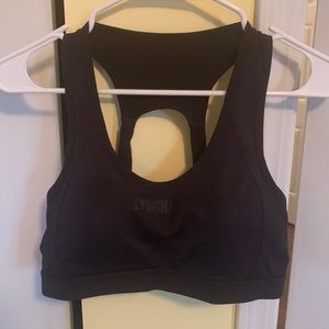 Gymshark black sports bra